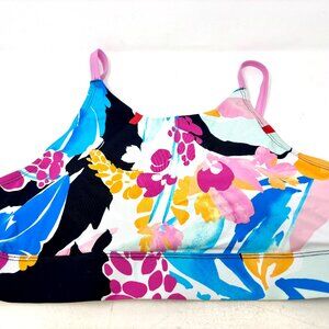 DSG XLarge Swimming Top in May Print